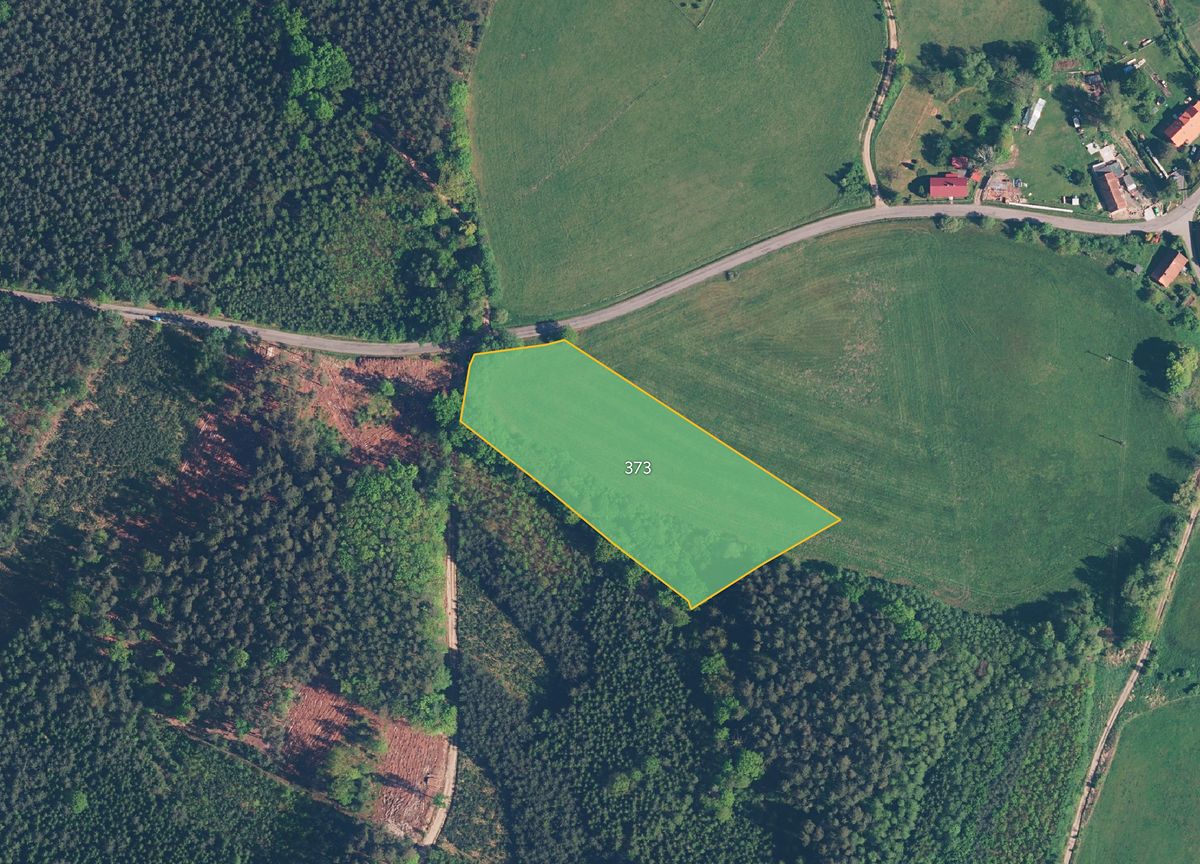 Prodej pole 16940 m², Borohrádek – fotka 1 z 3