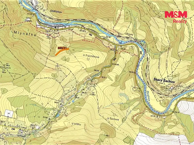 Prodej louky 1493 m², Valkeřice – náhled fotky 2