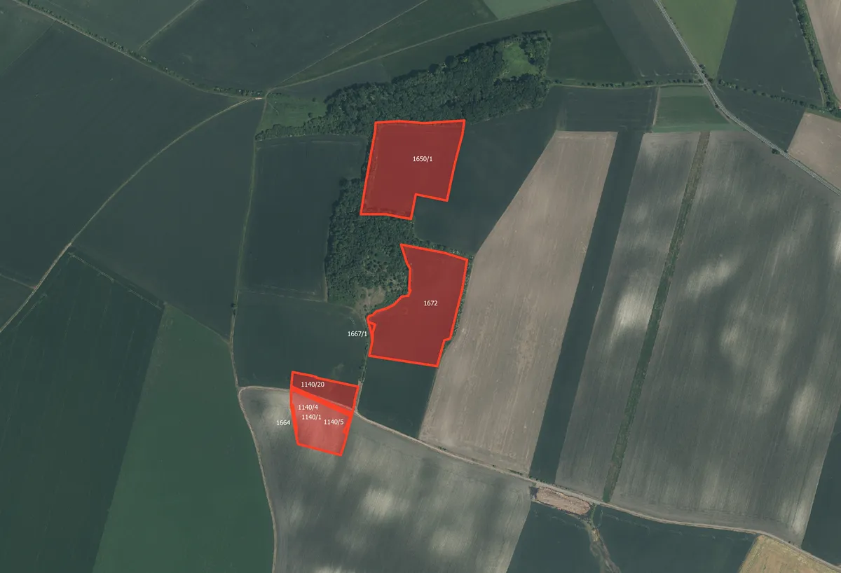 Prodej pole 67650 m²