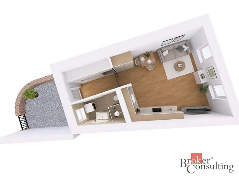 Prodej bytu 1+kk 34 m², Dubné – náhled fotky 2