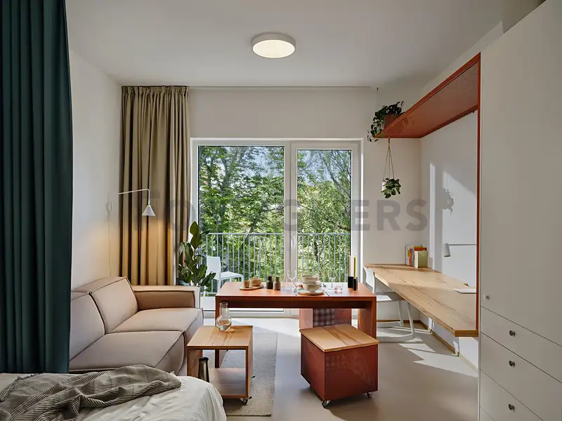 Pronájem bytu 1+kk 22 m², Brno – náhled fotky 2