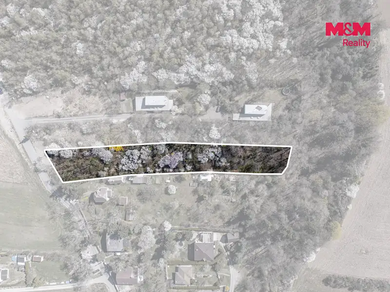 Prodej stavebního pozemku 3021 m², Škvorec – náhled fotky 2