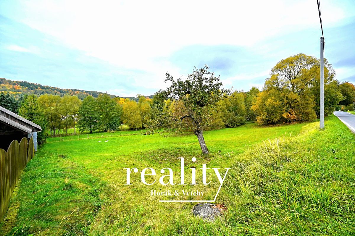 Prodej stavebního pozemku 1305 m², Velké Losiny – fotka 1 z 3