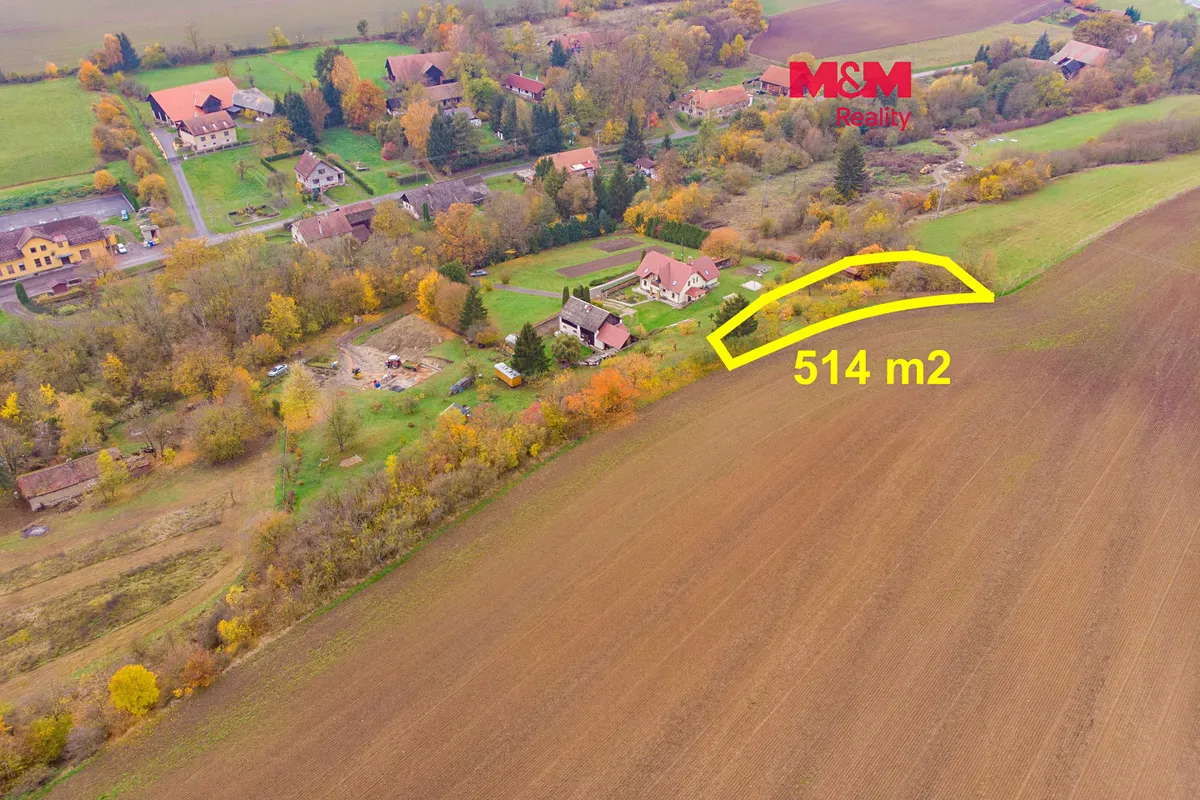 Prodej louky 514 m²