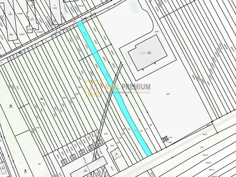 Prodej komerčního pozemku 1363 m², Boršice u Blatnice – náhled fotky 2