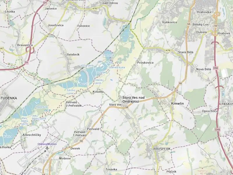 Prodej pole 6744 m², Stará Ves nad Ondřejnicí – náhled fotky 3
