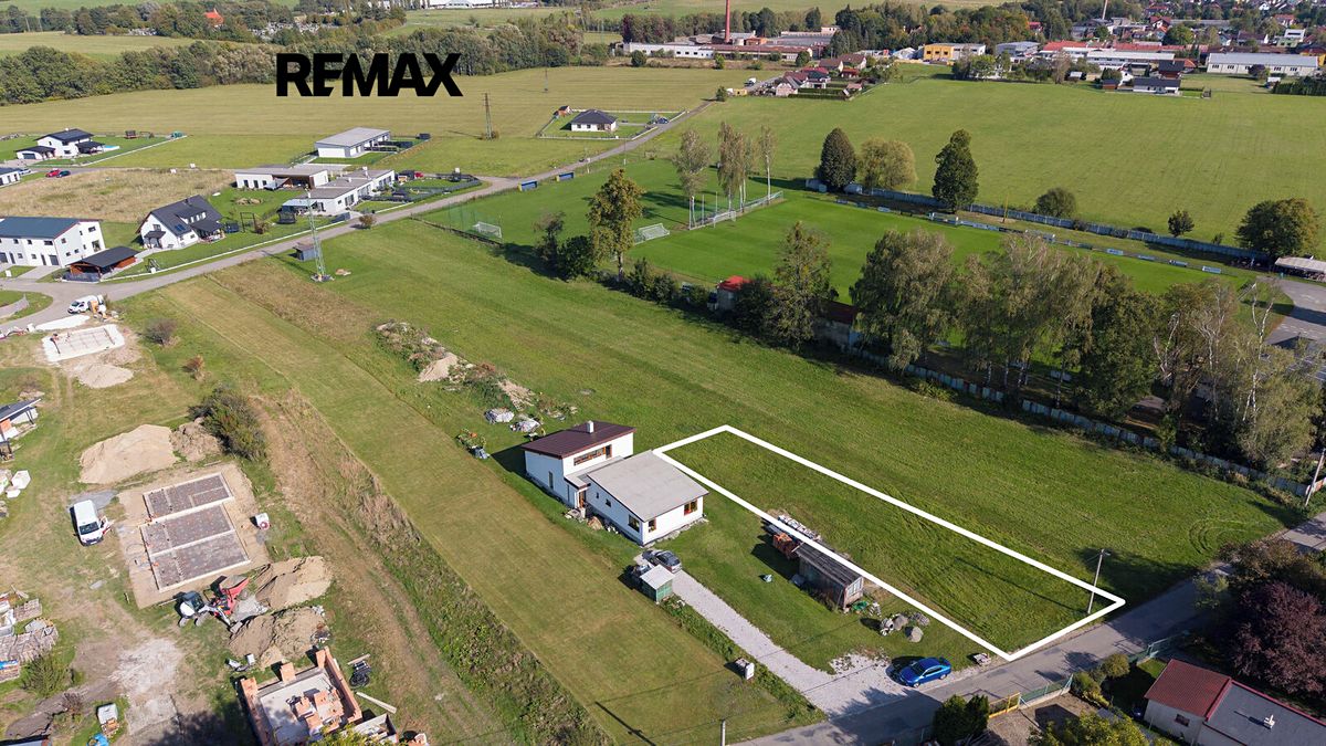 Prodej stavebního pozemku 636 m², Frenštát pod Radhoštěm – fotka 1 z 3