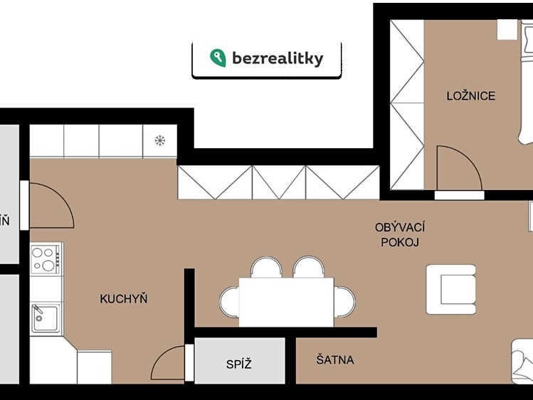 Wohnung 2+kk zum Kauf, 58 m² (22 von 22)