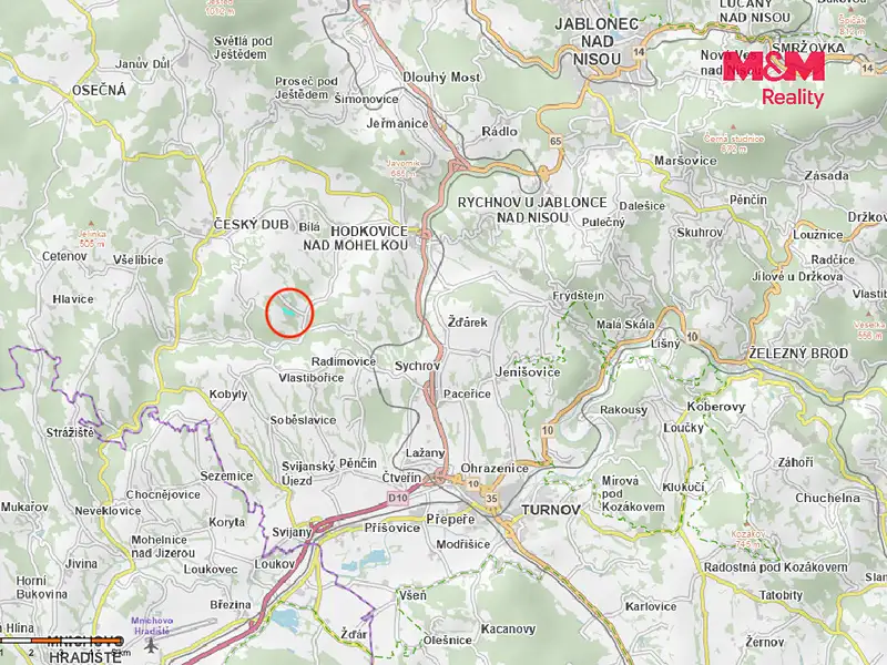 Prodej lesa 35696 m², Bílá – náhled fotky 3