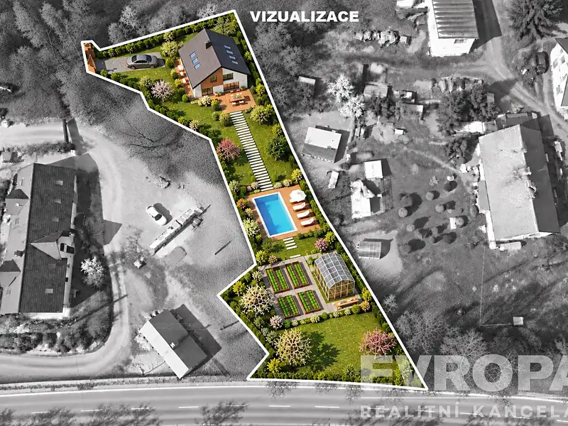 Prodej stavebního pozemku 1575 m², Mladé Buky – náhled fotky 1