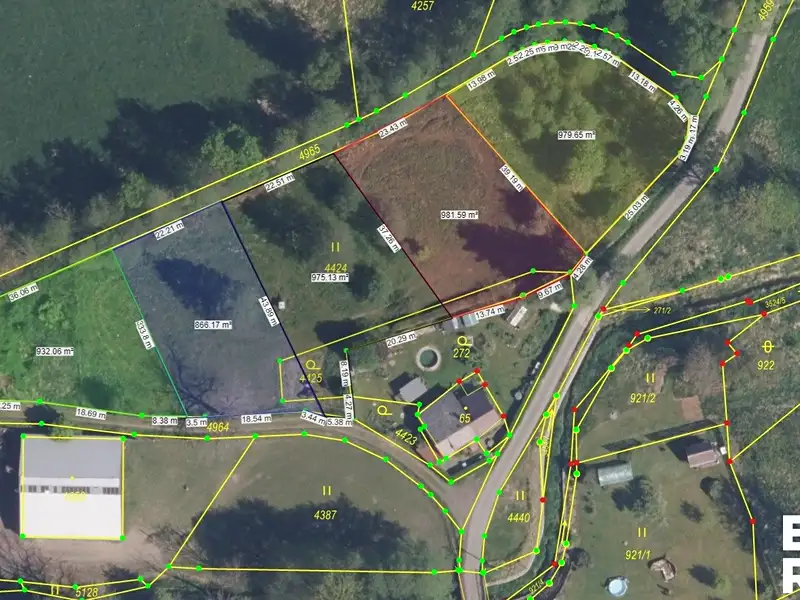Prodej stavebního pozemku 945 m², Staré Křečany – náhled fotky 1