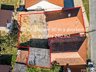 Prodej  rodinného domu 80 m², pozemek 240 m²