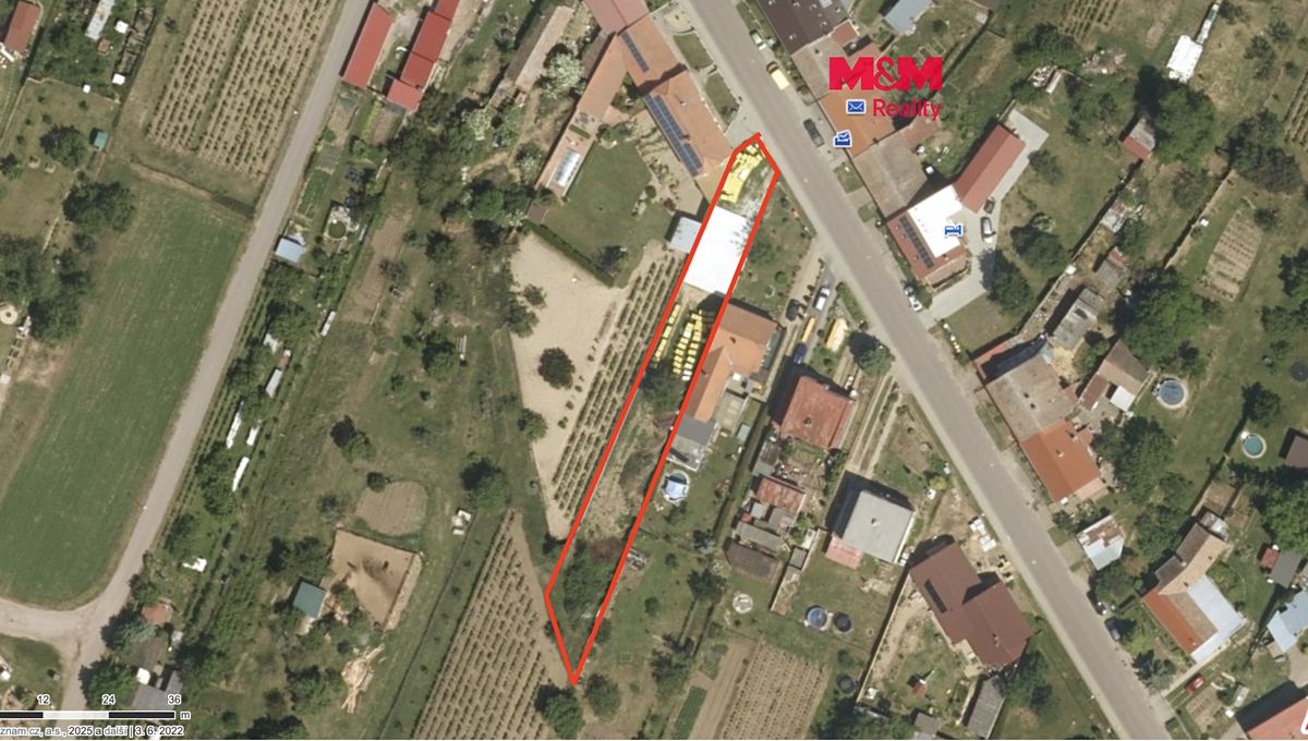 Prodej stavebního pozemku 841 m², Šatov – fotka 1 z 3
