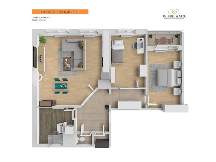 Квартира 2+1 на продаж, 74 м² (23 з 24)