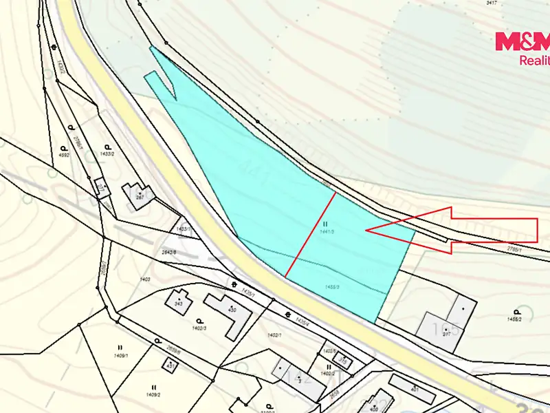Prodej pozemku 1500 m², Trutnov – náhled fotky 3