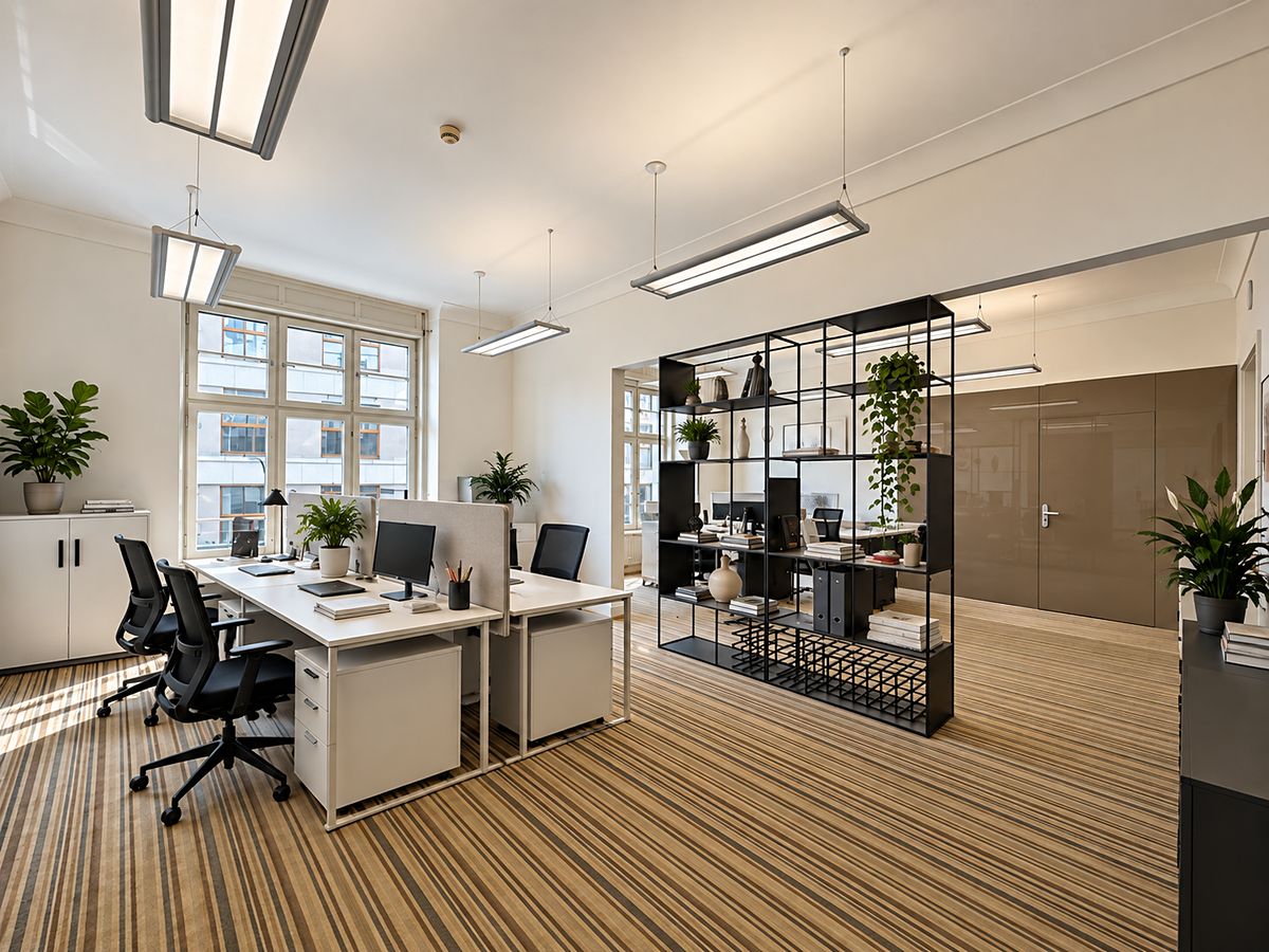 Pronájem kanceláře 287 m², Praha – fotka 1 z 3