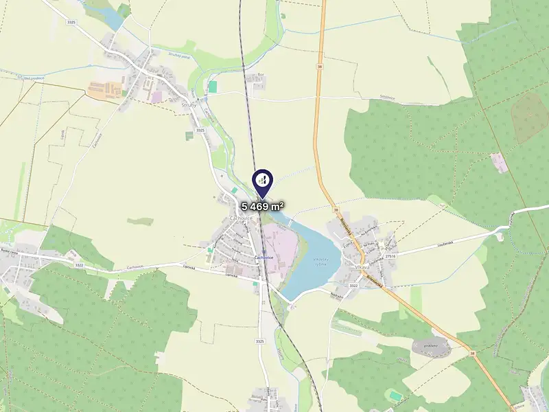 Prodej louky 5469 m², Čachovice – náhled fotky 3