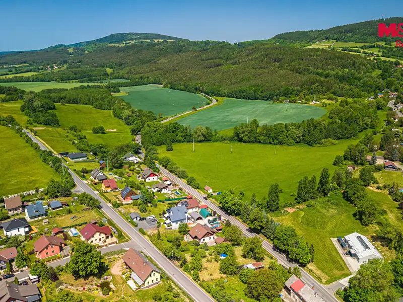 Prodej stavebního pozemku 1536 m², Hodkovice nad Mohelkou – náhled fotky 2