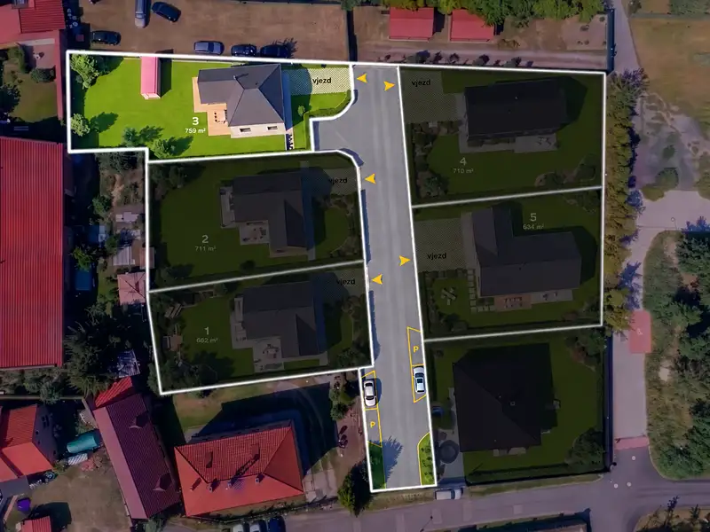 Prodej stavebního pozemku 759 m², Ratenice – náhled fotky 3