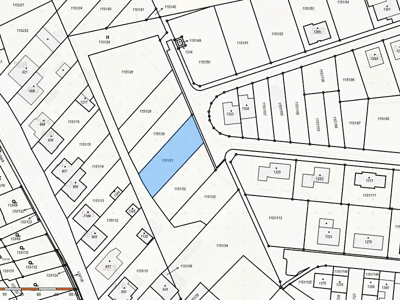 Prodej stavebního pozemku 701 m², Bořetice – náhled fotky 2