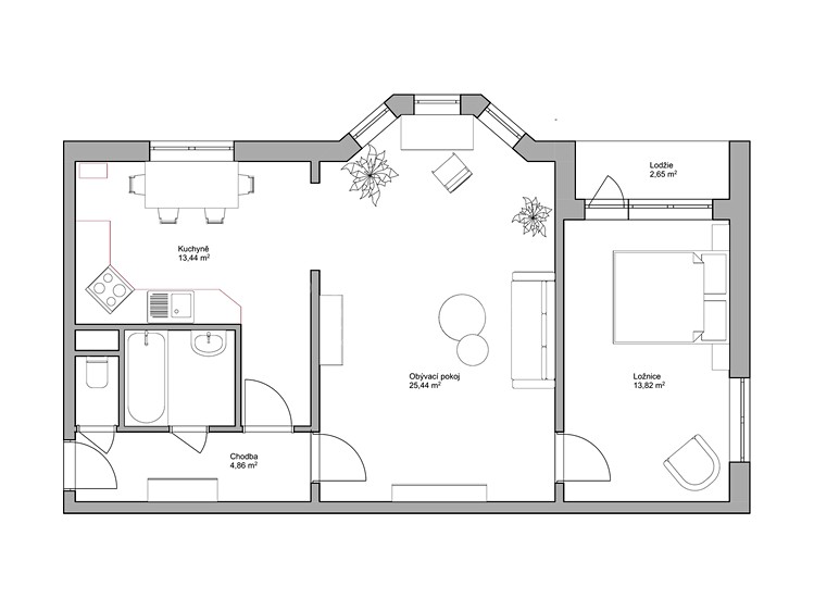 Wohnung 2+1 zum Kauf, 64 m² (19 von 19)