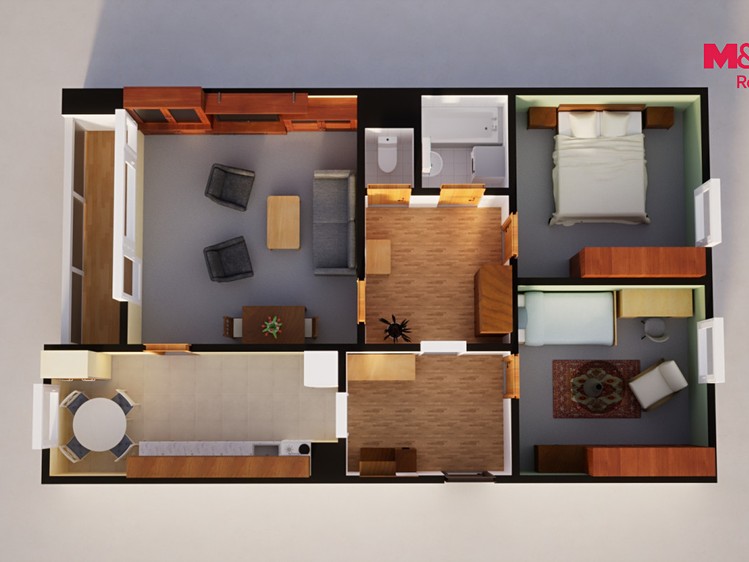 Квартира 3+1 на продаж, 71 м² (19 з 23)