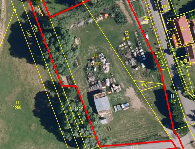 Dražba pole 8005 m², Podomí – náhled fotky 3