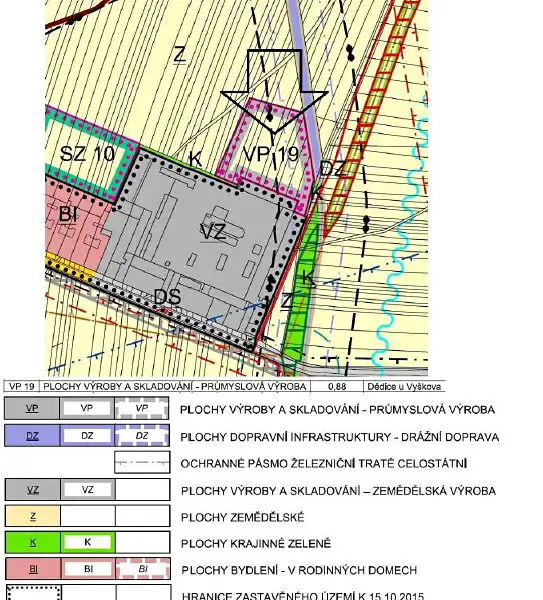 Dražba pozemku 8890 m², Vyškov – náhled fotky 3