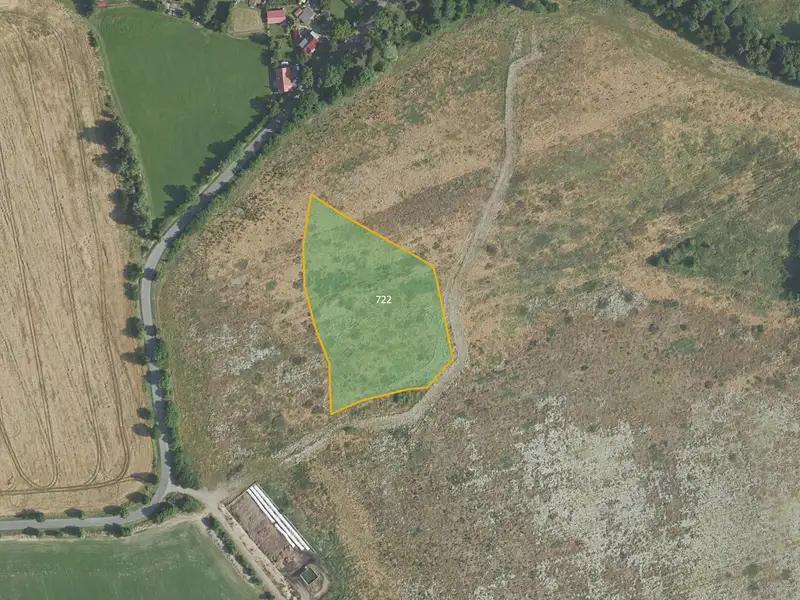 Prodej pole 16173 m², Drahlín – náhled fotky 2