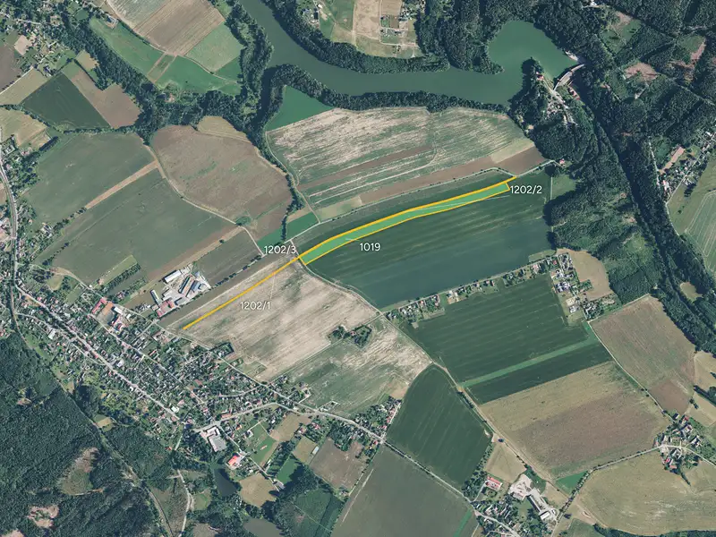 Prodej pole 39626 m², Bílá Třemešná – náhled fotky 1