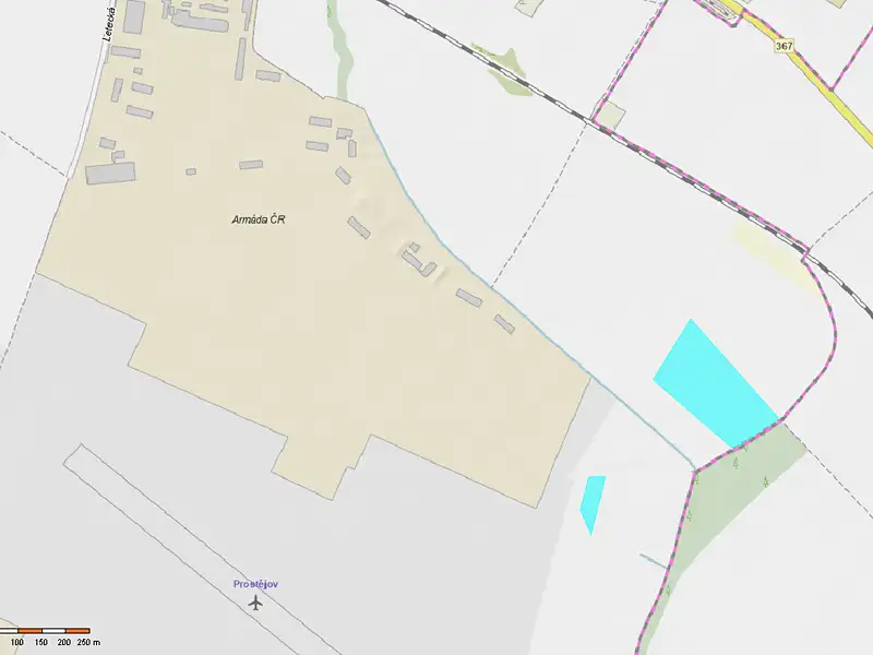 Prodej pole 36814 m², Prostějov – náhled fotky 3