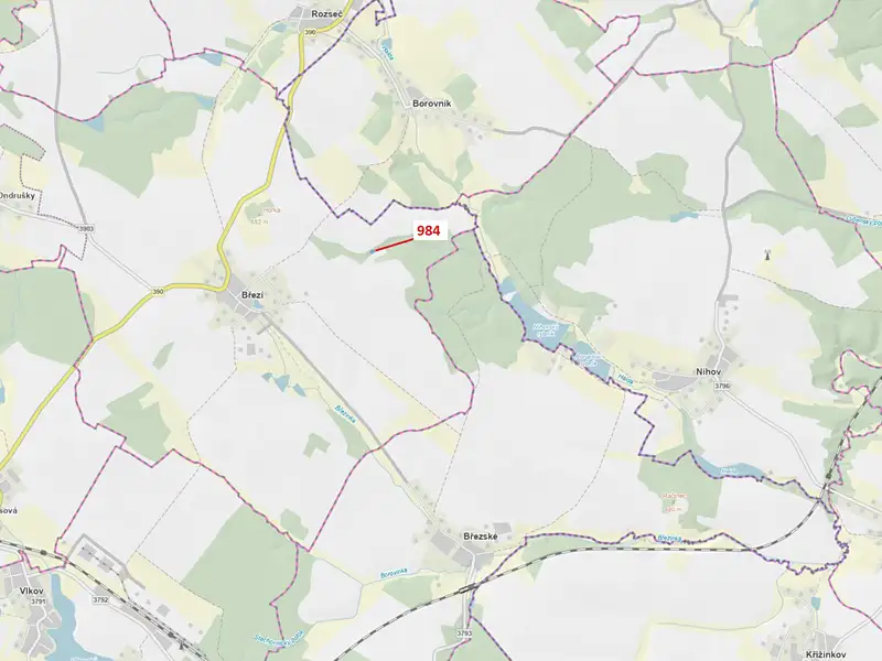 Dražba pozemku 417 m², Březí nad Oslavou – náhled fotky 1