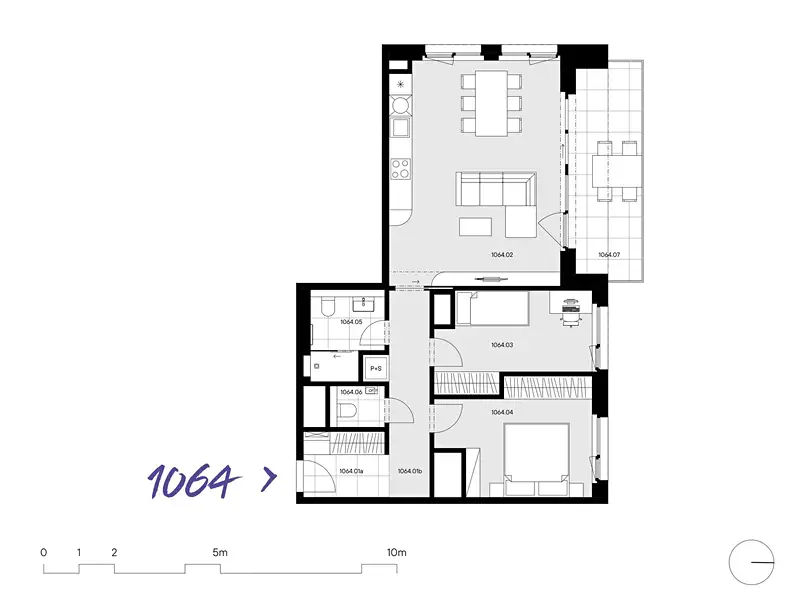 Prodej bytu 3+kk 72 m², Praha – náhled fotky 2