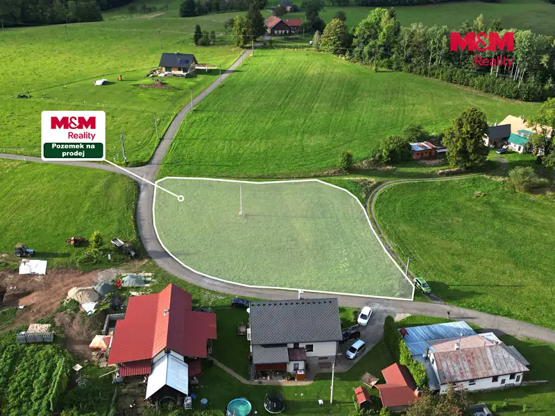 Prodej stavebního pozemku 2382 m², Osečnice – náhled fotky 3
