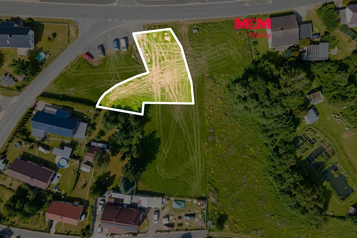 Prodej stavebního pozemku 802 m², Bělá nad Radbuzou – fotka 1 z 3