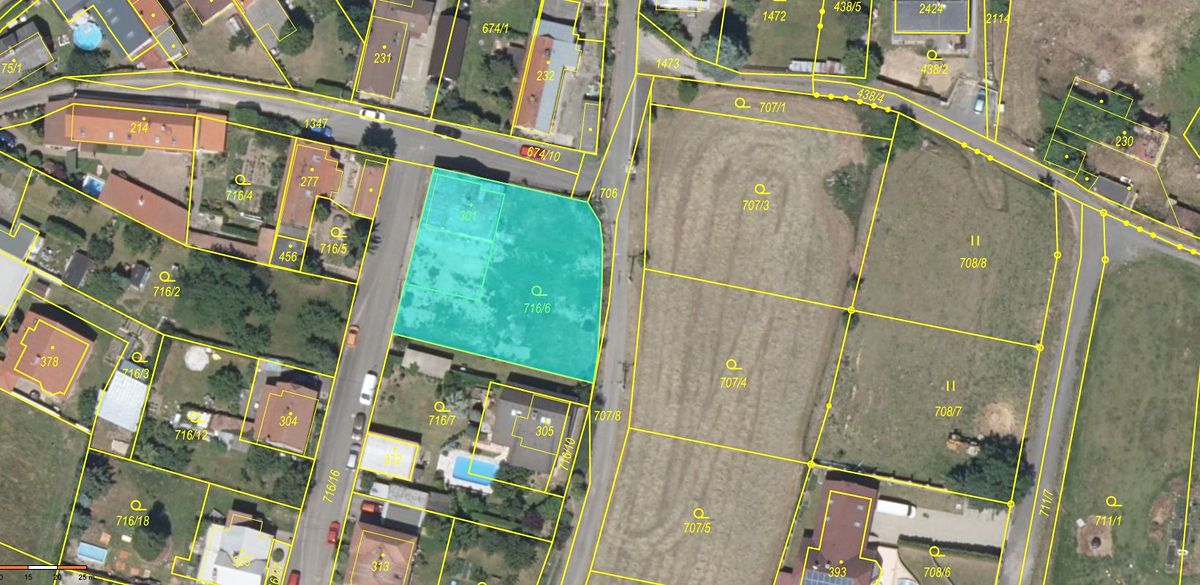 Prodej stavebního pozemku 966 m², Vrátkov – fotka 1 z 3