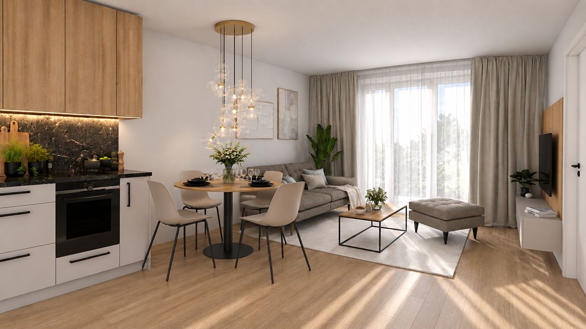 Prodej bytu 2+kk 53 m², Pardubice – fotka 1 z 3