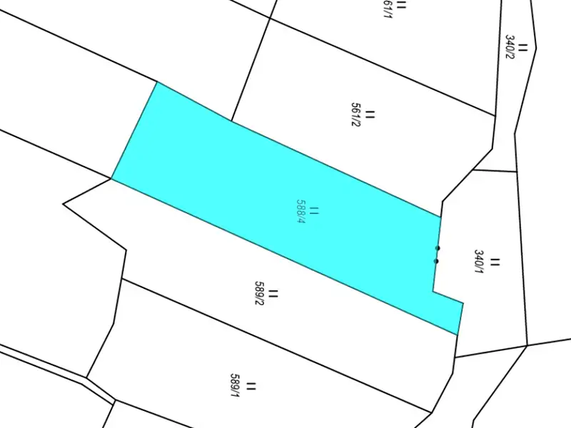 Dražba pole 1256 m², Hvozd – náhled fotky 3
