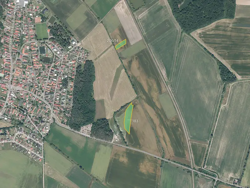 Prodej pole 7487 m², Cerhenice – náhled fotky 1