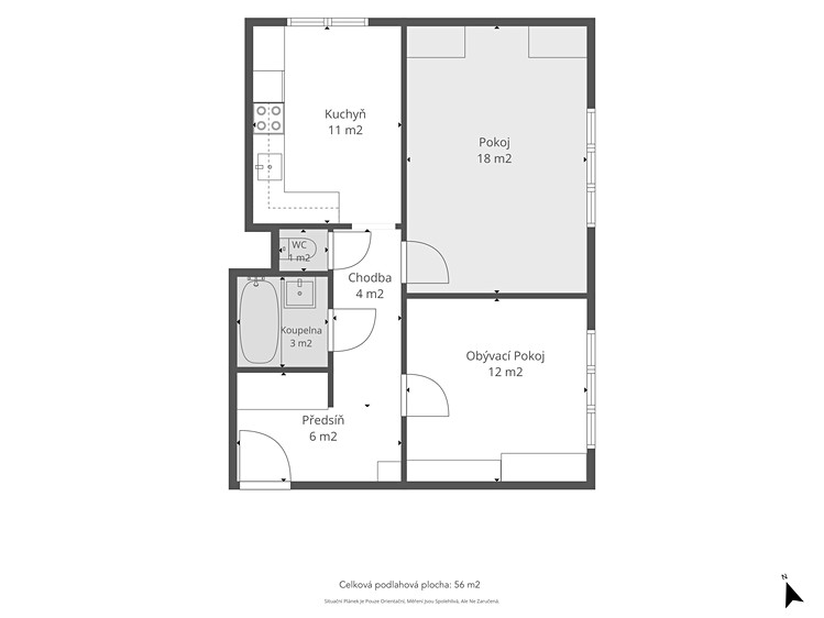 Wohnung 2+1 zum Kauf, 53 m² (22 von 26)