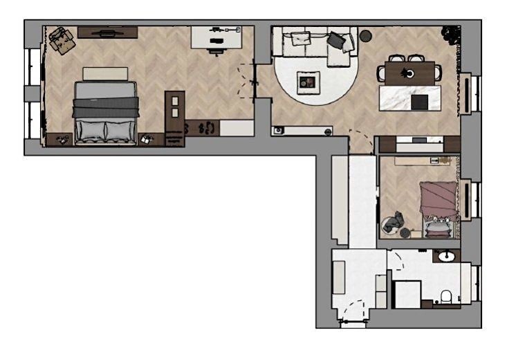 Wohnung 2+1 zum Kauf, 92 m² (12 von 24)