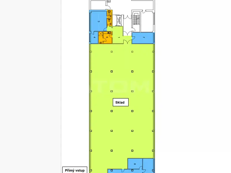 Pronájem skladového prostoru 903 m², Praha – náhled fotky 3