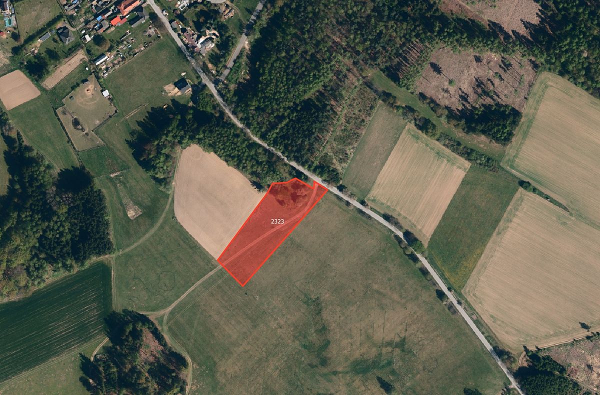 Prodej louky 6792 m², Dudín – fotka 1 z 3