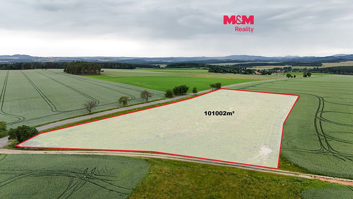 Prodej pole 101002 m², Ostrov u Bezdružic – fotka 1 z 3