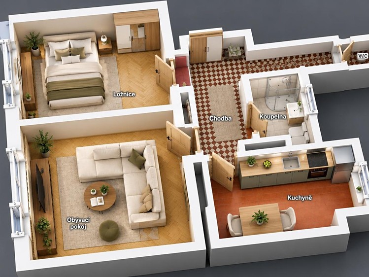 Квартира 2+1 на продаж, 57 м² (5 з 18)