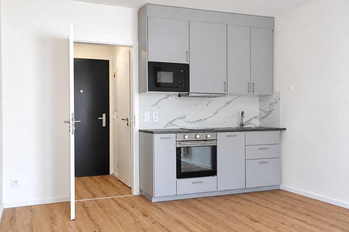 Pronájem bytu 1+kk 30 m², Kladno – fotka 1 z 3