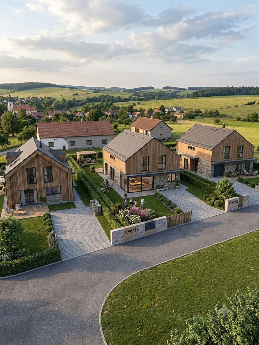 Prodej stavebního pozemku 1084 m², Staré Těchanovice – fotka 1 z 3