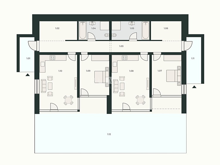 Квартира 4+kk на продаж, 124 м² (2 з 9)