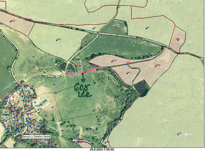 Prodej pozemku 1575 m², Teplá – náhled fotky 3
