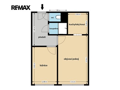 Wohnung 2+kk zum Kauf, 44 m² (3 von 28)
